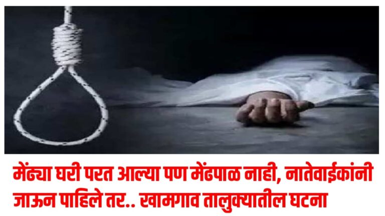 मेंढ्या घरी परत आल्या पण मेंढपाळ नाही, नातेवाईकांनी जाऊन पाहिले तर.. खामगाव तालुक्यातील घटना