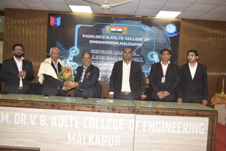 कोलते इंजिनिअरिंग मध्ये एनसीसी कॅडेट्स आणि पालकांचा सन्मान सोहळा