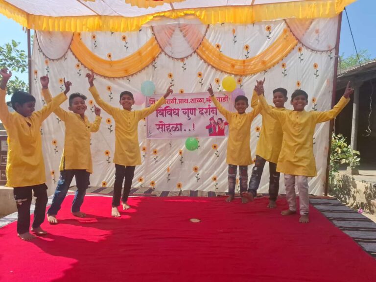विद्यार्थ्यांच्या गुणदर्शन कार्यक्रमात भरघोस सहभाग