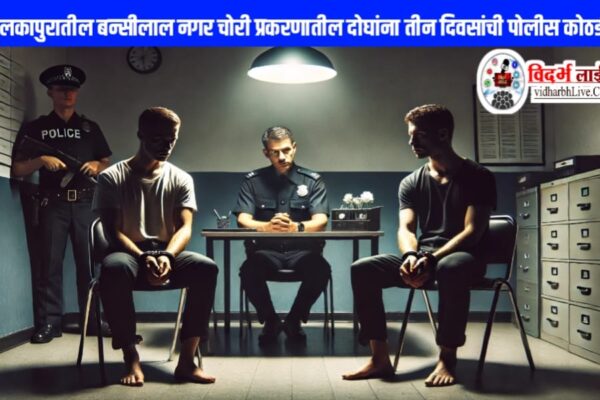 मलकापुरातील बन्सीलाल नगर चोरी प्रकरणातील दोघांना तीन दिवसांची पोलीस कोठडी!