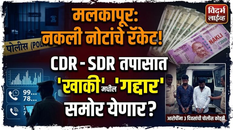 मलकापूरातील नकली नोट प्रकरणी आरोपीचे सिडीआर – एसडीआर तपासल्या नंतर खाकी’ तिल गद्दार समोर येणाची शक्यता; आरोपींना तीन दिवसांची पोलीस कोठडी